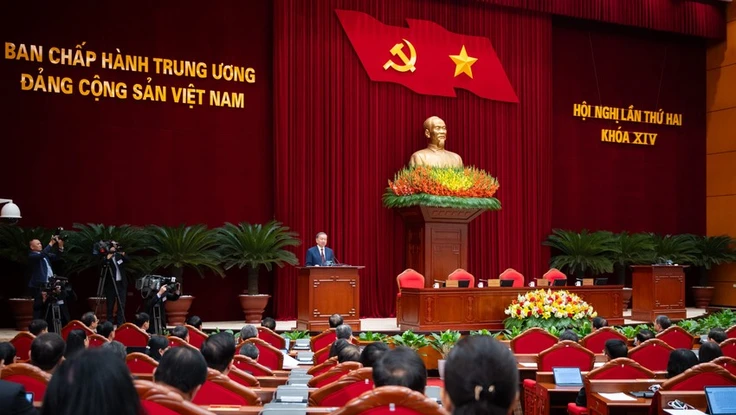 Thông báo Hội nghị lần thứ hai Ban Chấp hành Trung ương Đảng khóa XIV