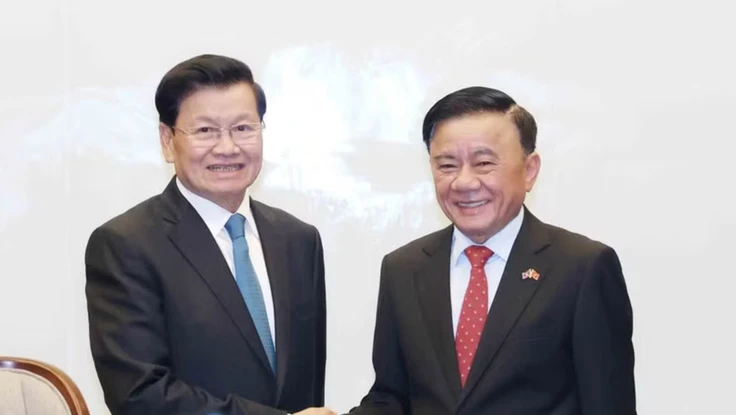 Ý nghĩa đặc biệt chuyến thăm Lào đầu tiên của Thường trực Ban Bí thư Trần Cẩm Tú