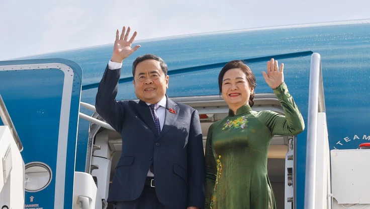 Chủ tịch Quốc hội kết thúc chuyến thăm Italy, lên đường tham dự Đại hội đồng IPU-152