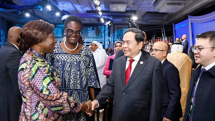 Chủ tịch Quốc hội Trần Thanh Mẫn dự khai mạc Đại hội đồng IPU-152 tại Istanbul