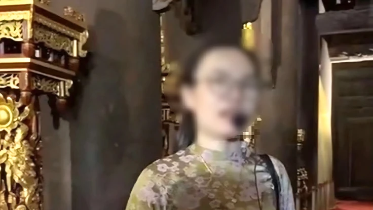 Nữ hướng dẫn viên ở Thanh Hóa thuyết minh sai lịch sử do nói vấp, áp lực thời gian