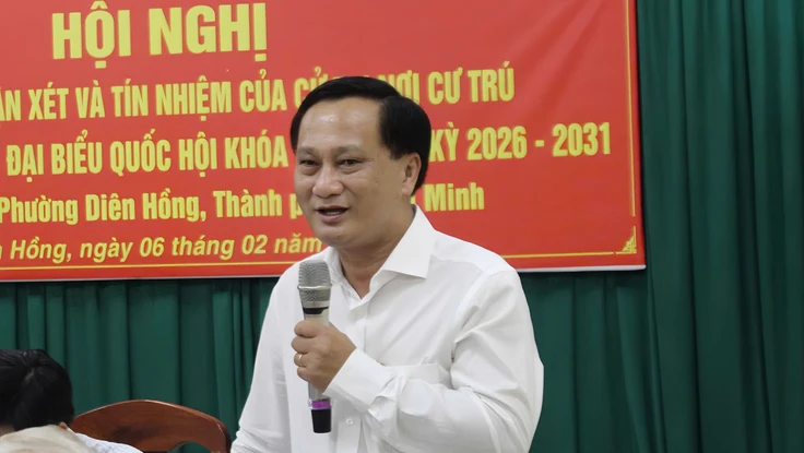 Luật sư Hà Hải được 100% cử tri nơi cư trú tín nhiệm ứng cử Đại biểu Quốc hội khóa XVI