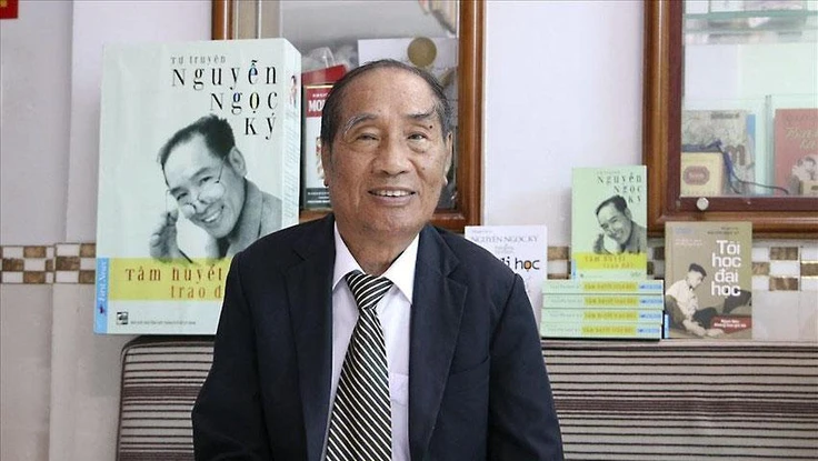 Thầy giáo - nhà văn Nguyễn Ngọc Ký (1947-2022).