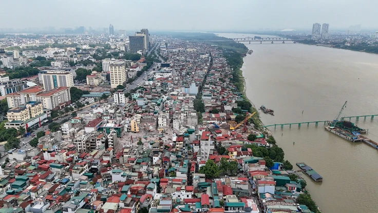Hà Nội chuẩn bị 85.000 căn hộ, lô đất tái định cư cho dự án Trục Đại lộ cảnh quan sông Hồng