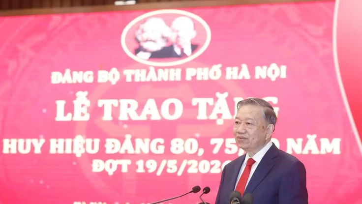 Tổng Bí thư, Chủ tịch nước Tô Lâm: 'Huy hiệu Đảng được khắc trong lòng Nhân dân'
