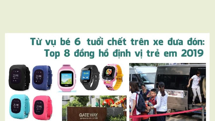 Từ vụ bé sáu tuổi Gateway: Tốp 8 đồng hồ định vị trẻ em 2019