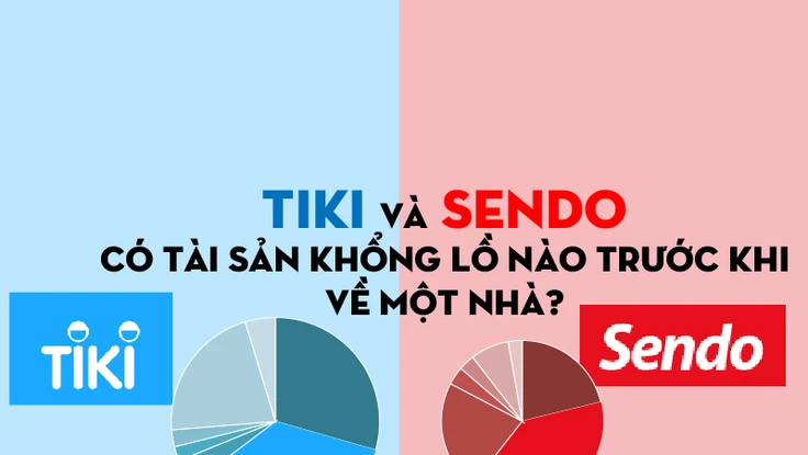 Tiki và Sendo có tài sản khổng lồ nào trước khi về một nhà?