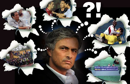 Mourinho xem bóng đá Việt Nam