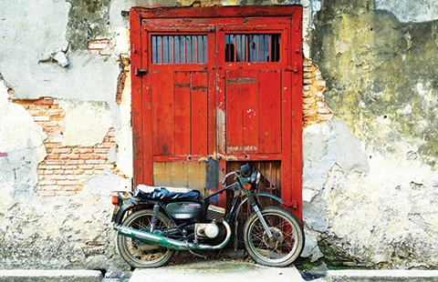 Cuốc xe ôm sáng mùng một tết