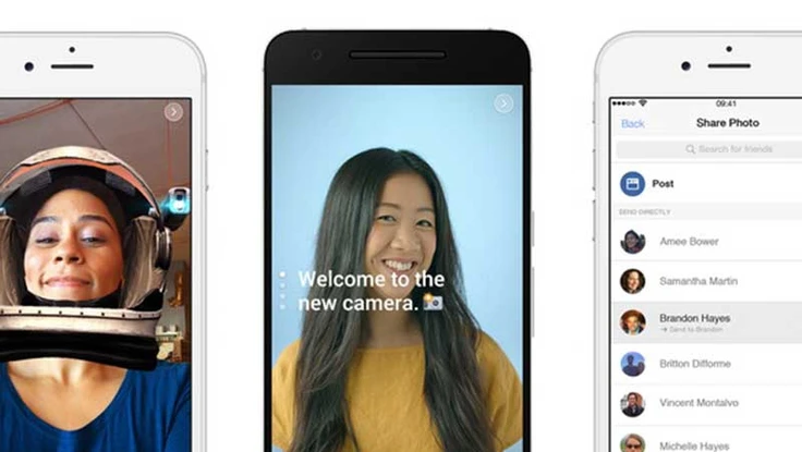 Facebook cho phép thêm hiệu ứng khi chụp ảnh