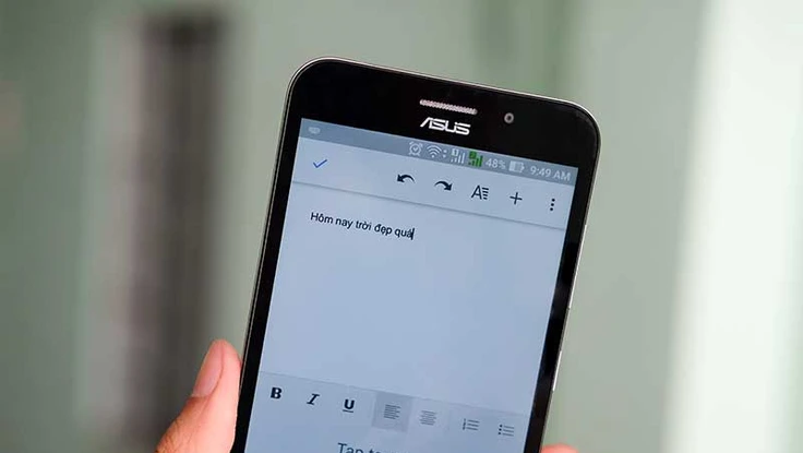 Nhập liệu văn bản từ giọng nói 