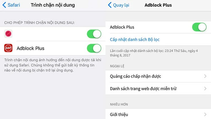 Mẹo chặn quảng cáo độc hại trên iPhone 