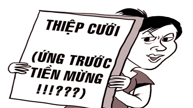 Ứng tiền… mừng cưới