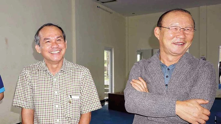 Cái duyên của bầu Đức và thầy Park