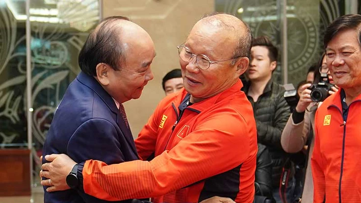 Thủ tướng chúc mừng chiến thắng của bóng đá Việt Nam