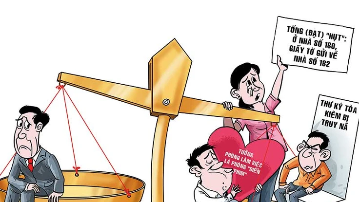 Pháp đình kỳ cục chuyện