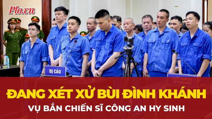 Video: Đang xét xử Bùi Đình Khánh cùng đồng phạm bắn tử vong cán bộ công an