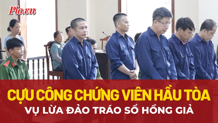 Cựu công chứng viên hầu tòa vụ lừa đảo tráo sổ hồng giả