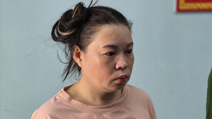 Nghi phạm đánh hai nữ nhân viên gác chắn. Ảnh: CA