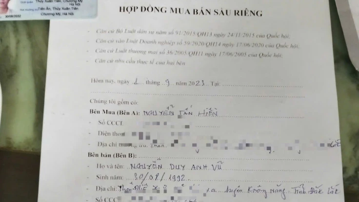 Truy nã người lừa bán vườn sầu riêng 'vịt giời' cho nhiều người