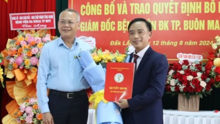Bệnh viện Đa khoa vùng Tây Nguyên có giám đốc mới