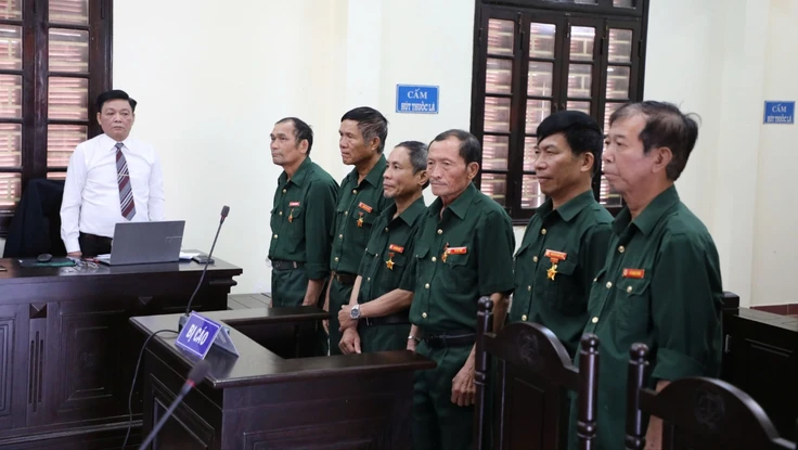 Vụ 6 cựu chiến binh kêu oan: Tòa chọn cách tuyên bằng mức án đã chấp hành xong