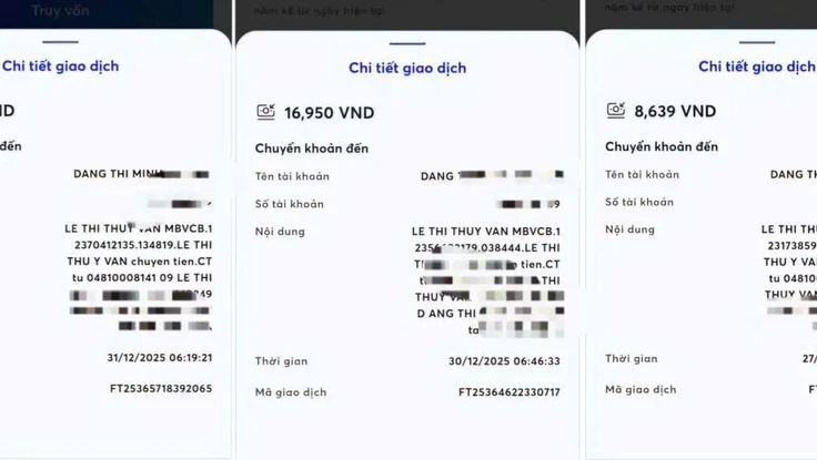 1 phụ nữ dùng thủ đoạn chuyển khoản chiếm đoạt tiền của bạn hàng