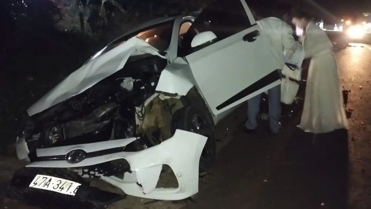 Xe tải tông liên hoàn vào 3 ô tô làm 1 người đứng bên đường tử vong