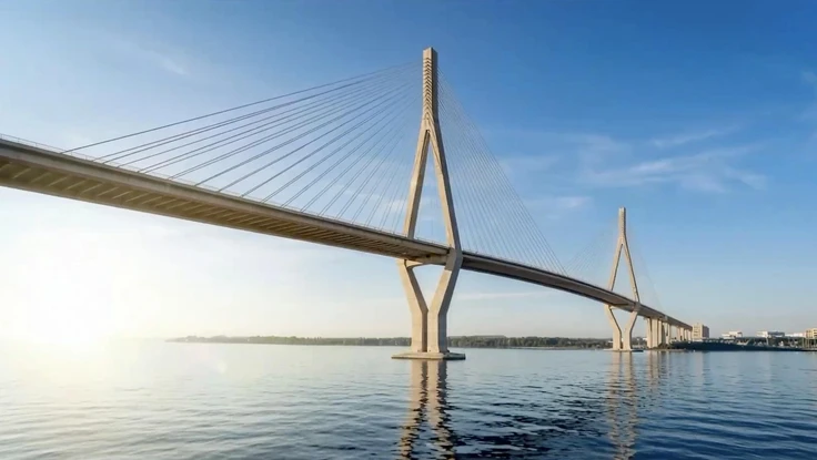 Chốt tĩnh không cầu Phú Mỹ 2, điều chỉnh luồng tàu qua sông Nhà Bè