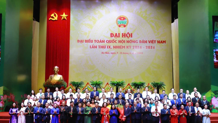 Ông Lương Quốc Đoàn tái đắc cử Chủ tịch Trung ương Hội Nông dân Việt Nam khóa mới