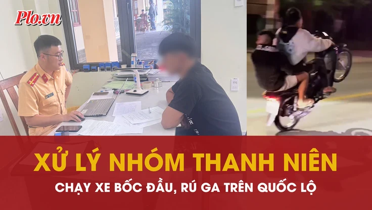Cái kết cho nhóm thanh thiếu niên chạy xe bốc đầu, rú ga trên quốc lộ 