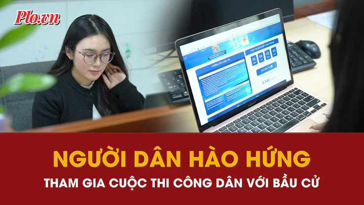 Người dân hào hứng tham gia Cuộc thi Công dân với bầu cử
