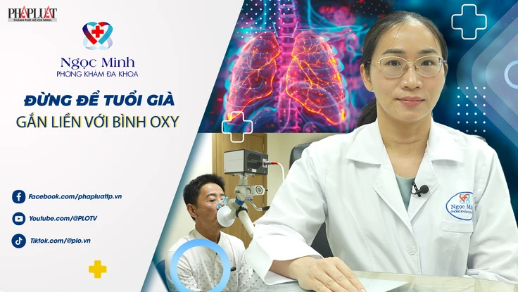 Đừng để tuổi già gắn liền với bình oxy