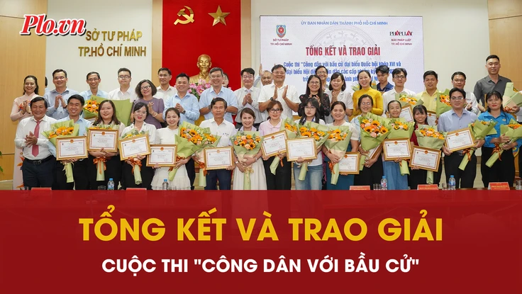 Tổng kết, trao giải cuộc thi ‘Công dân với bầu cử’ với gần 70.000 lượt dự thi