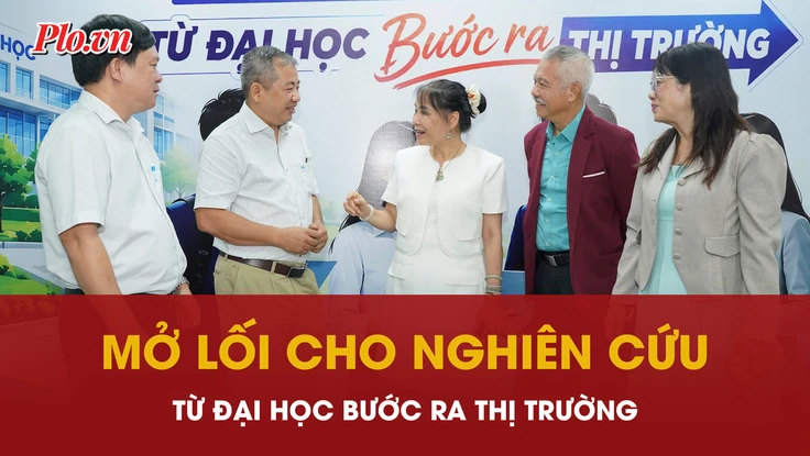 Talkshow ‘Mở lối cho nghiên cứu từ đại học bước ra thị trường’