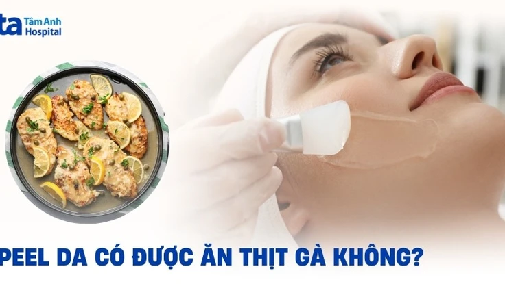Peel da có ăn được thịt gà không?
