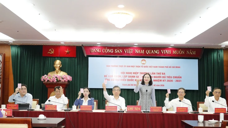 TP.HCM thống nhất danh sách 48 người ứng cử đại biểu Quốc hội khóa XVI