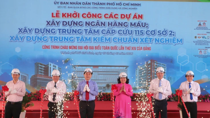 Khởi công hàng loạt dự án y tế trọng điểm tại TP.HCM