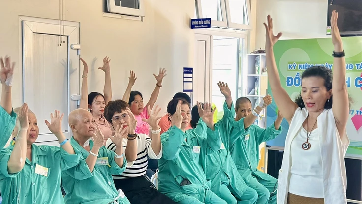 Bệnh viện Chợ Rẫy tiếp thêm sức mạnh cho bệnh nhân ung thư