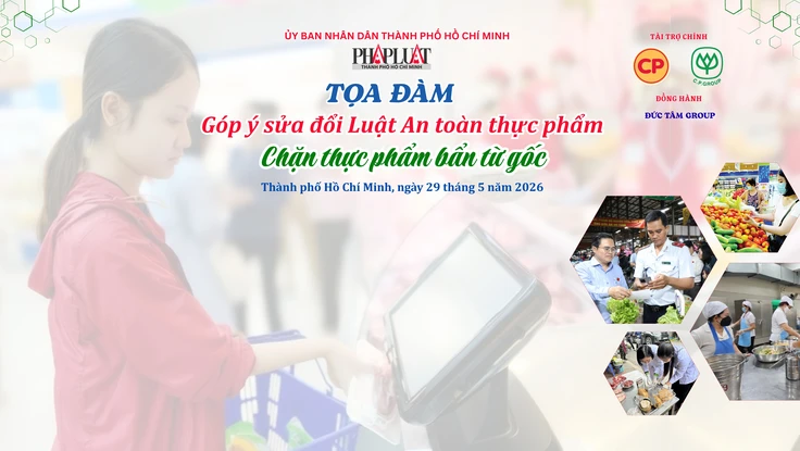 Đang diễn ra tọa đàm 'Góp ý sửa đổi Luật An toàn thực phẩm: Chặn thực phẩm bẩn từ gốc'