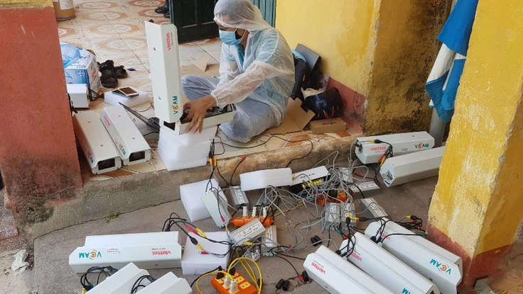 Theo dõi toàn bộ hoạt động tại khu cách ly 24/24 bằng camera