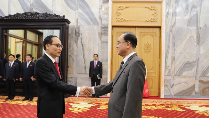 Đặc phái viên của Tổng Bí thư, Chủ tịch nước Tô Lâm chuyển thông điệp tới lãnh đạo Triều Tiên