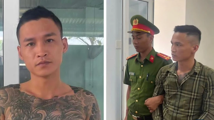 Anh em song sinh chém đối thủ rồi bỏ trốn vào TP.HCM ra đầu thú