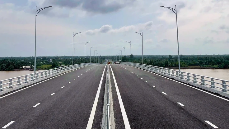 Cần Thơ cho phép lưu thông tạm qua cầu Đại Ngãi 2