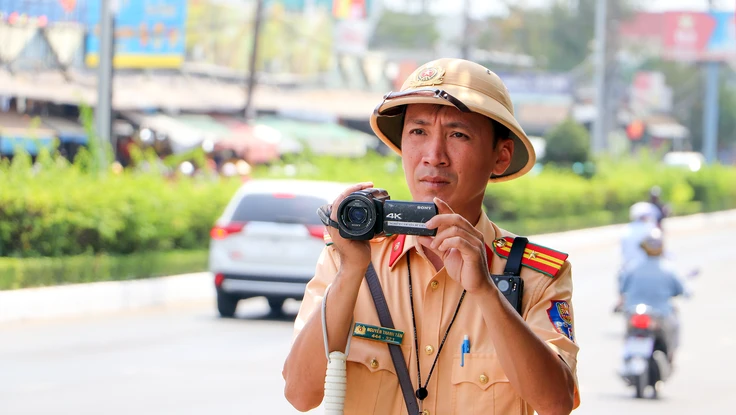CSGT Cần Thơ trực xuyên Tết đảm bảo trật tự, an toàn giao thông
