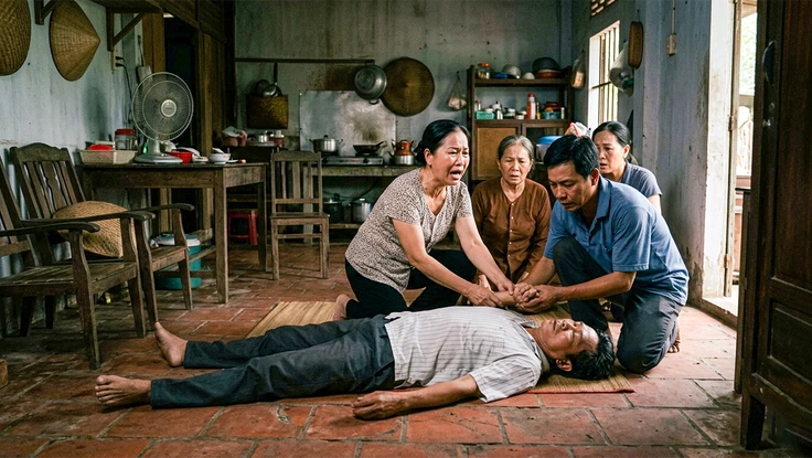 Nghi án con trai đánh tử vong cha ruột vì chửi bới, đe dọa mẹ ruột