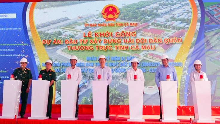 Cà Mau khánh thành, khởi công nhiều công trình trọng điểm