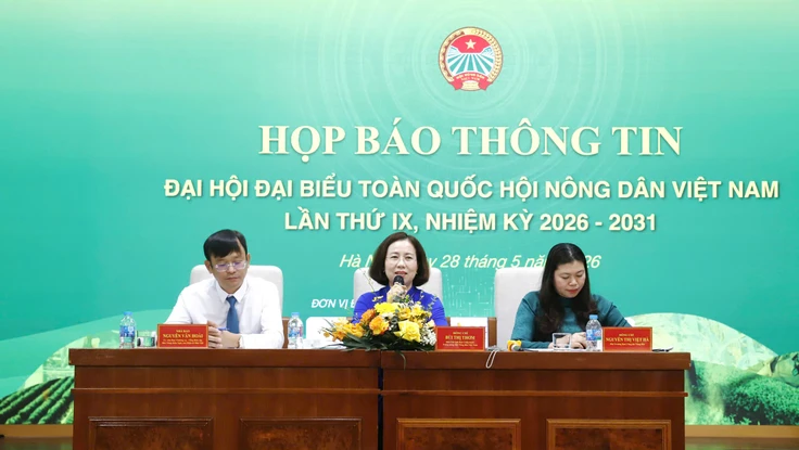Sắp diễn ra Đại hội đại biểu toàn quốc Hội Nông dân Việt Nam lần thứ IX
