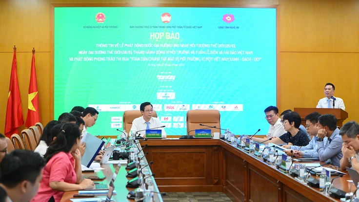 Bộ NN&MT khởi động chuỗi hoạt động môi trường và biển đảo quy mô quốc gia