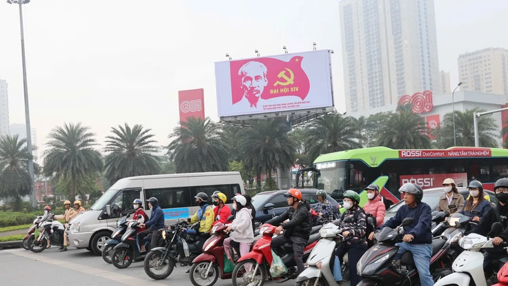 Lịch phân luồng giao thông ở Hà Nội từ đêm ngày 20 đến 25-1